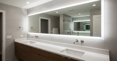 Instalação de espelhos sob medida