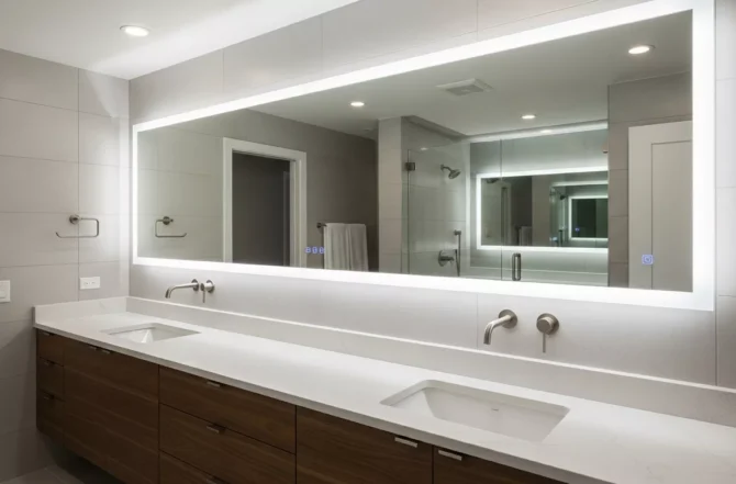 Instalação de espelhos sob medida