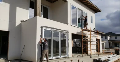 Instalação de janelas e portas de correr em vidro