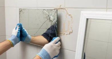 Substituição de Espelhos Manchados ou Trincados