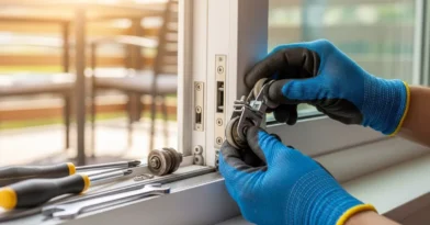 Troca de Roldanas e Ferragens de Portas de Vidro